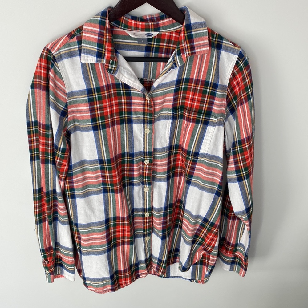 Old Navy Plaid Button Up